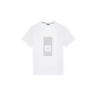 Футболка STONE ISLAND 2NS92 Abbreviation One Print T-Shirt White SI016