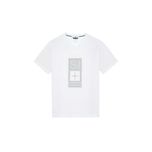 Футболка STONE ISLAND 2NS92 Abbreviation One Print T-Shirt White SI016