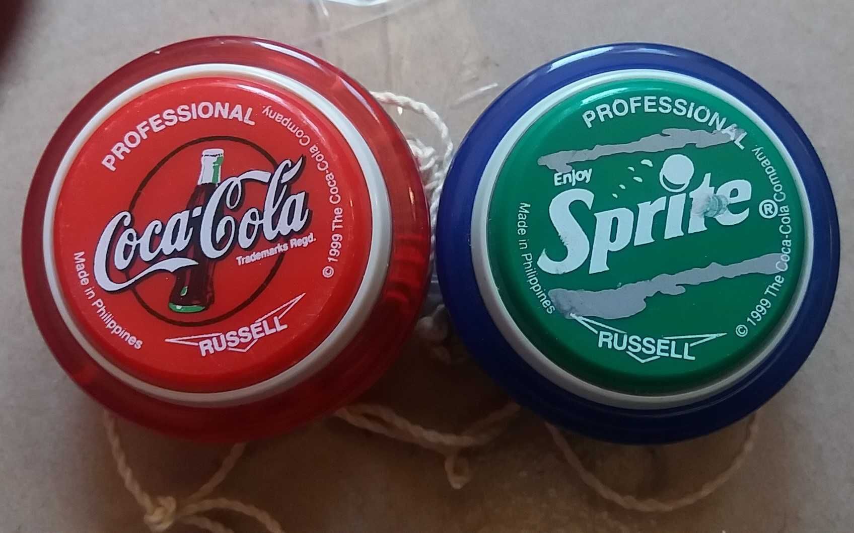 coca cola sprite коллекция игрушек Yo-Yo russell