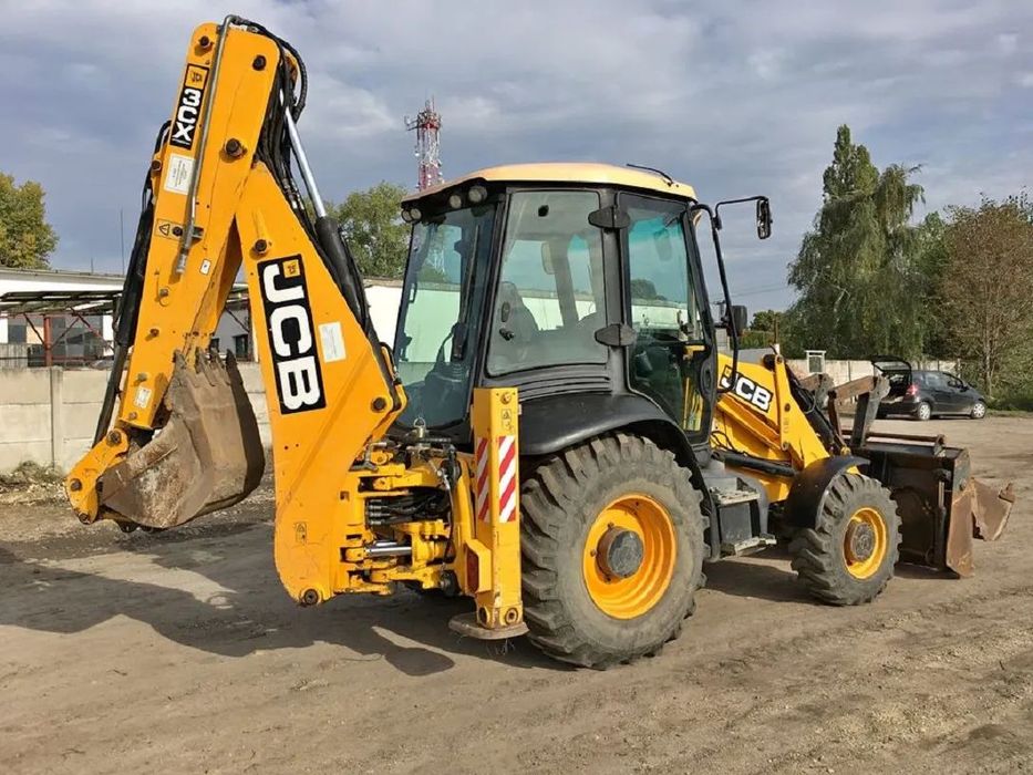 JCB 3CX, Widły do ​​palet,  rok 2011