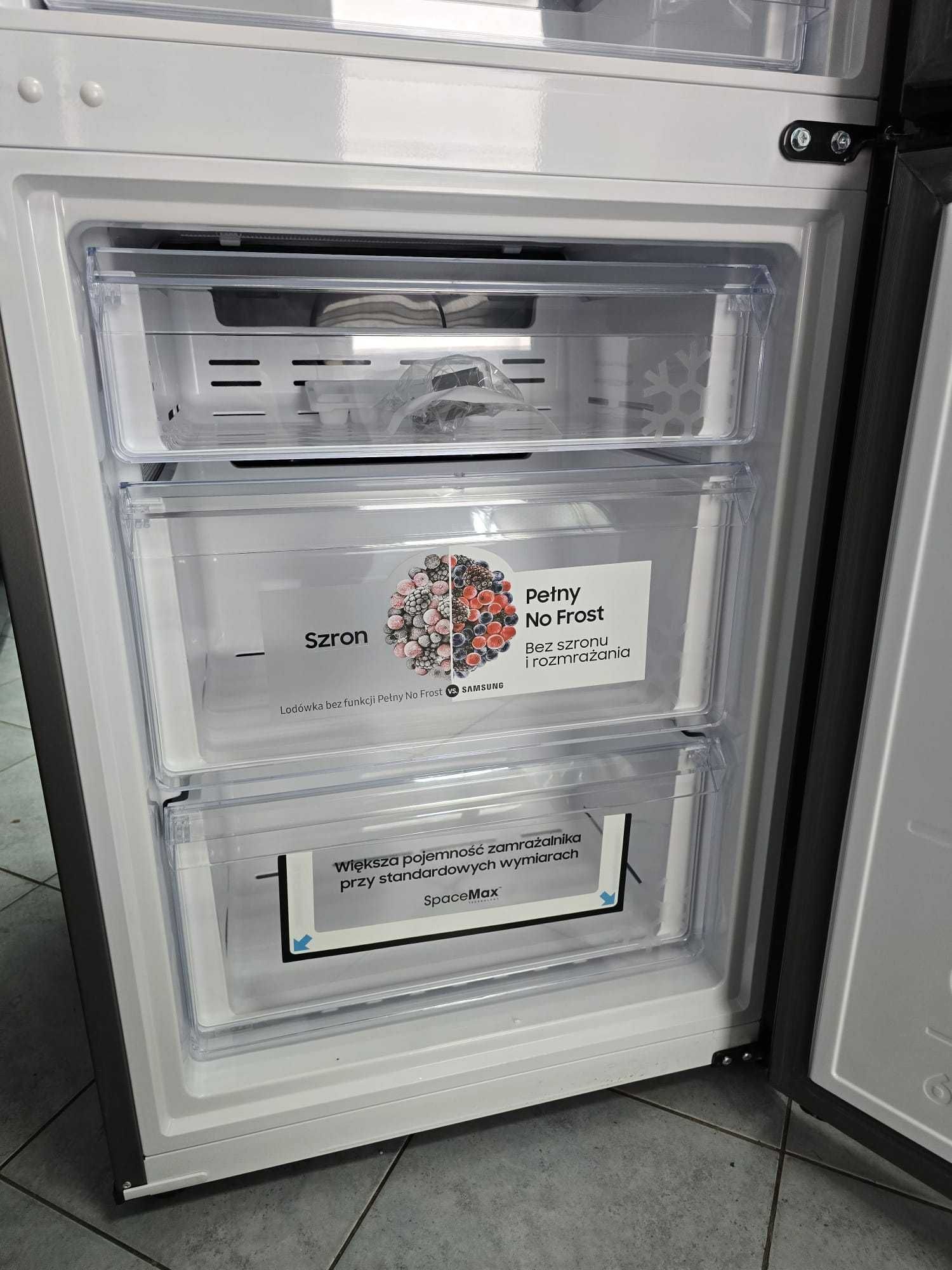 OUTLET nowa Lodówka Samsung RB38T600EB1 203 cm gwar 2 lata A2