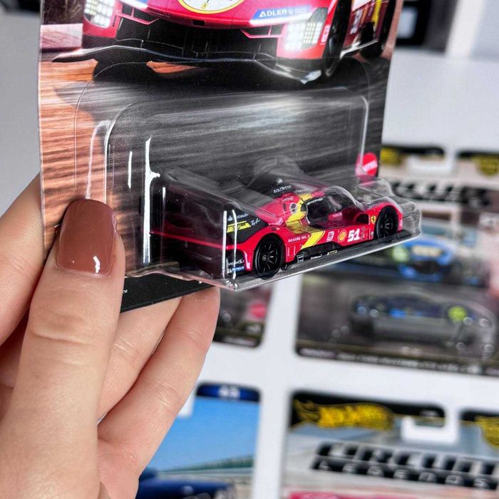 Машинка Premium Hot Wheels Ferrari 499P Circuit Хот вілс преміум Форд