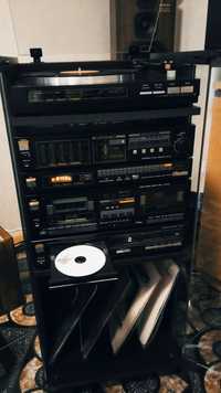 Zestaw audio Fisher wieża 1986r. Super stan-kolekcjonerski vintage