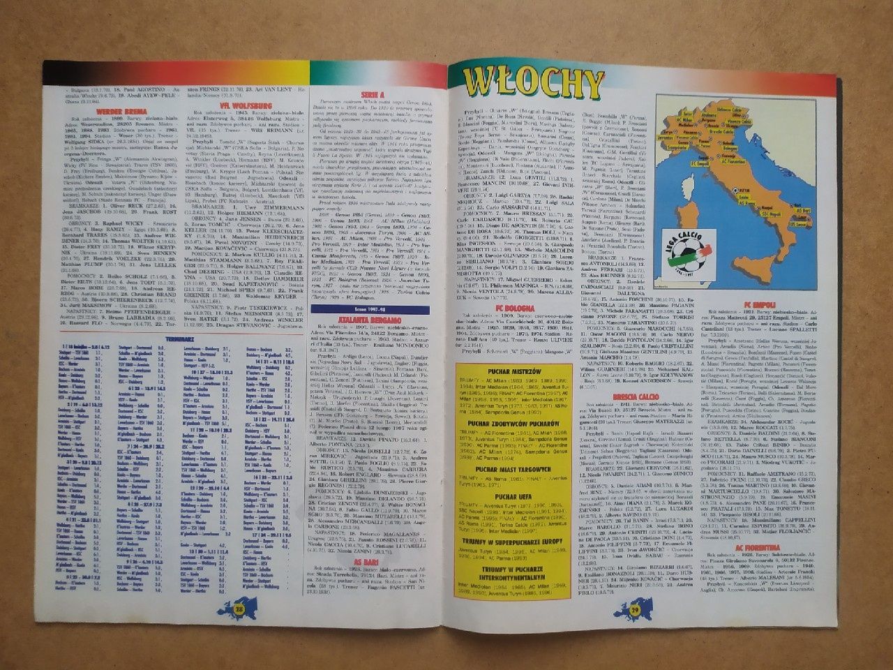 Skarb kibica ligi w Europie 1997-98
