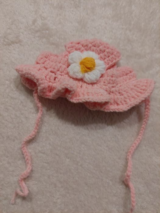 Czapeczka szydelkowa hobby horse