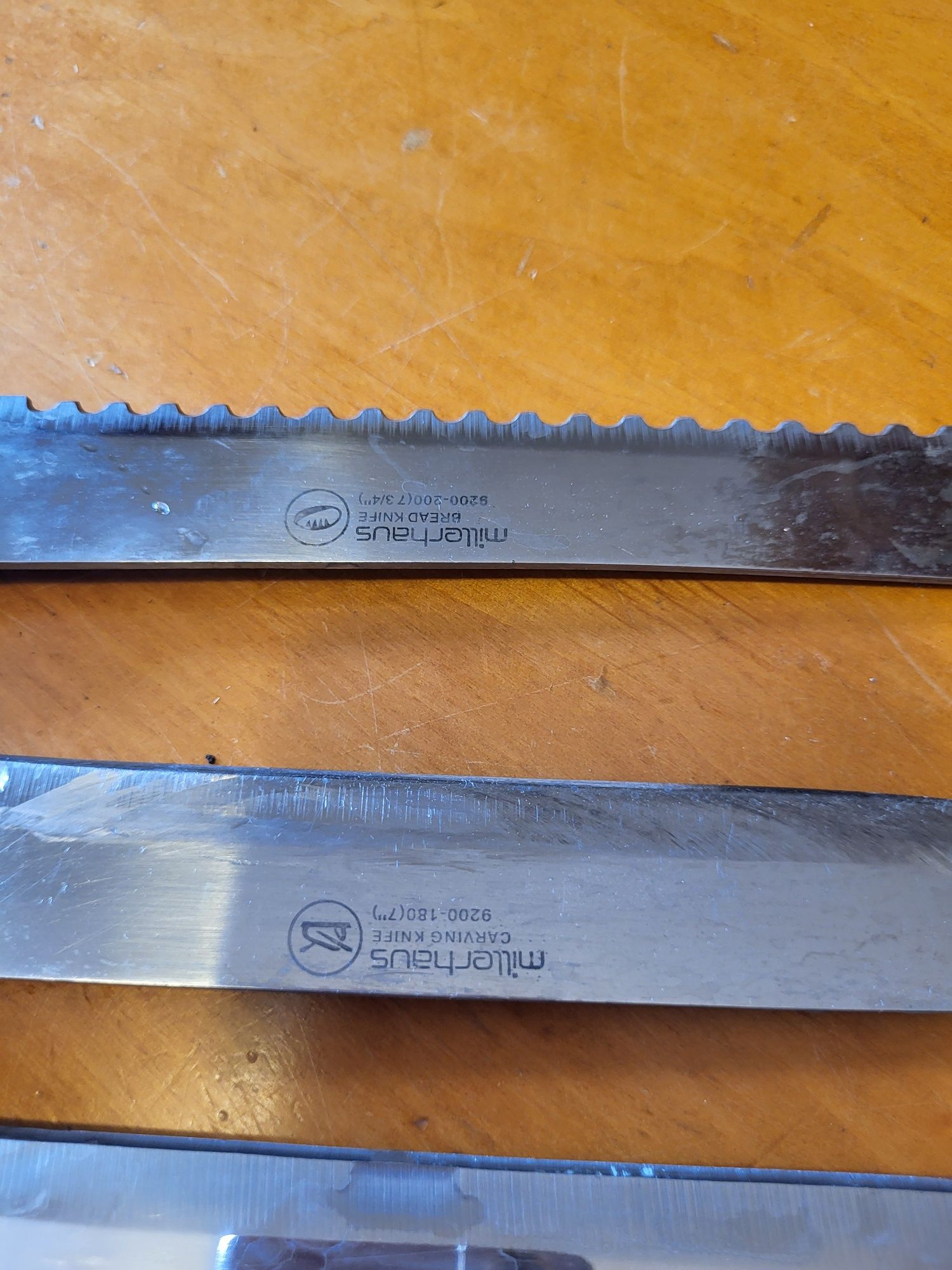 Zestaw noży kuchennych firmy Millerhaus