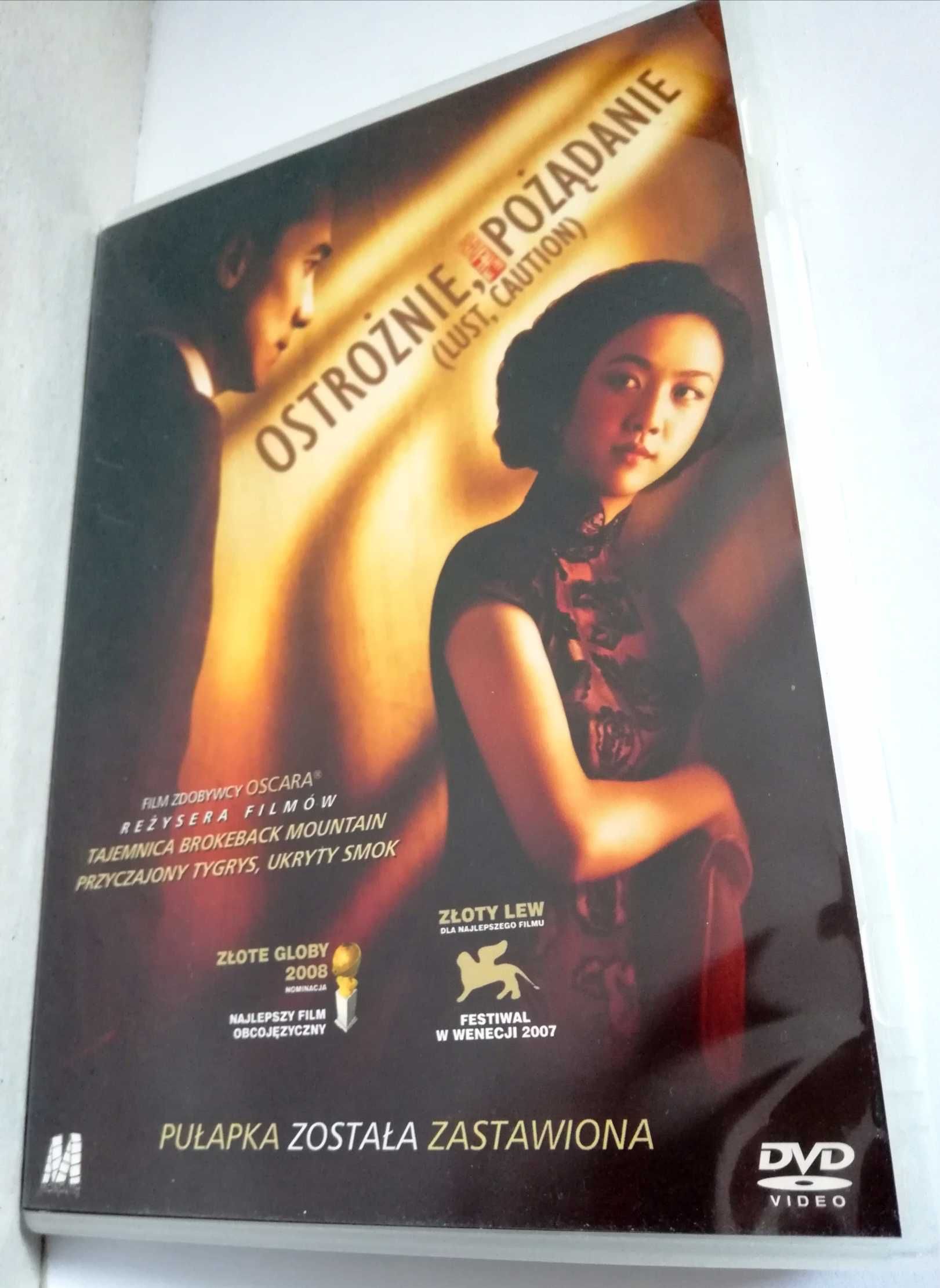 Ostrożnie, pożądanie film dvd Ang Lee