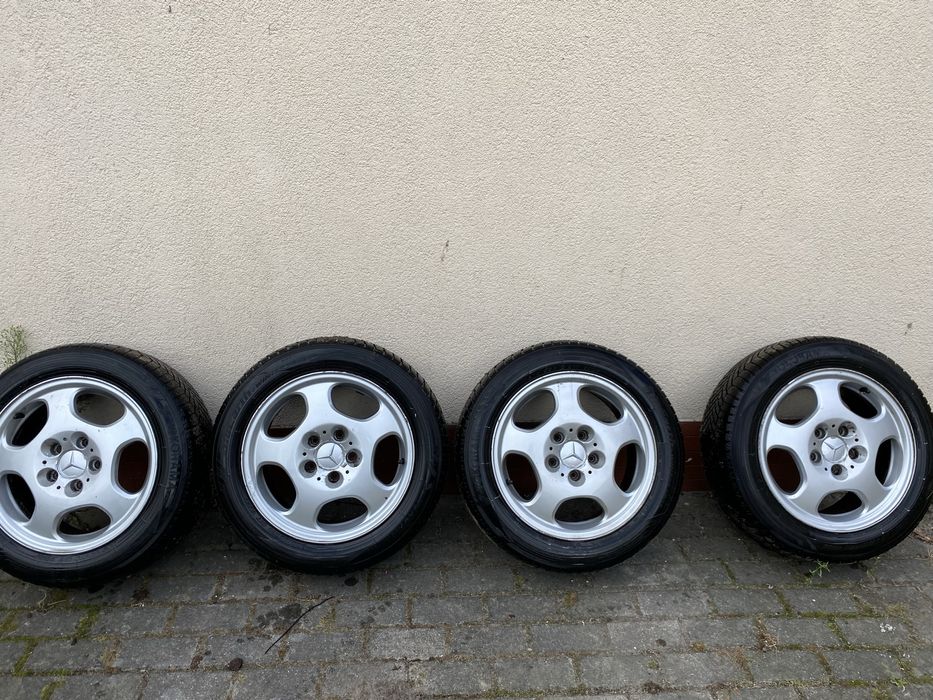 Koła alufelgi + opony Yokahama 205/55/16  zimowe mercedes 5x112
