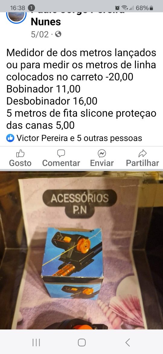 Pesca , acessorios