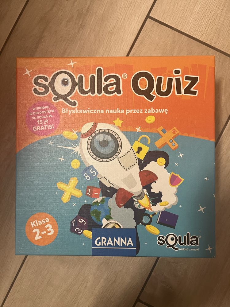 Squla quiz - gra dla dzieci 8-9 lat