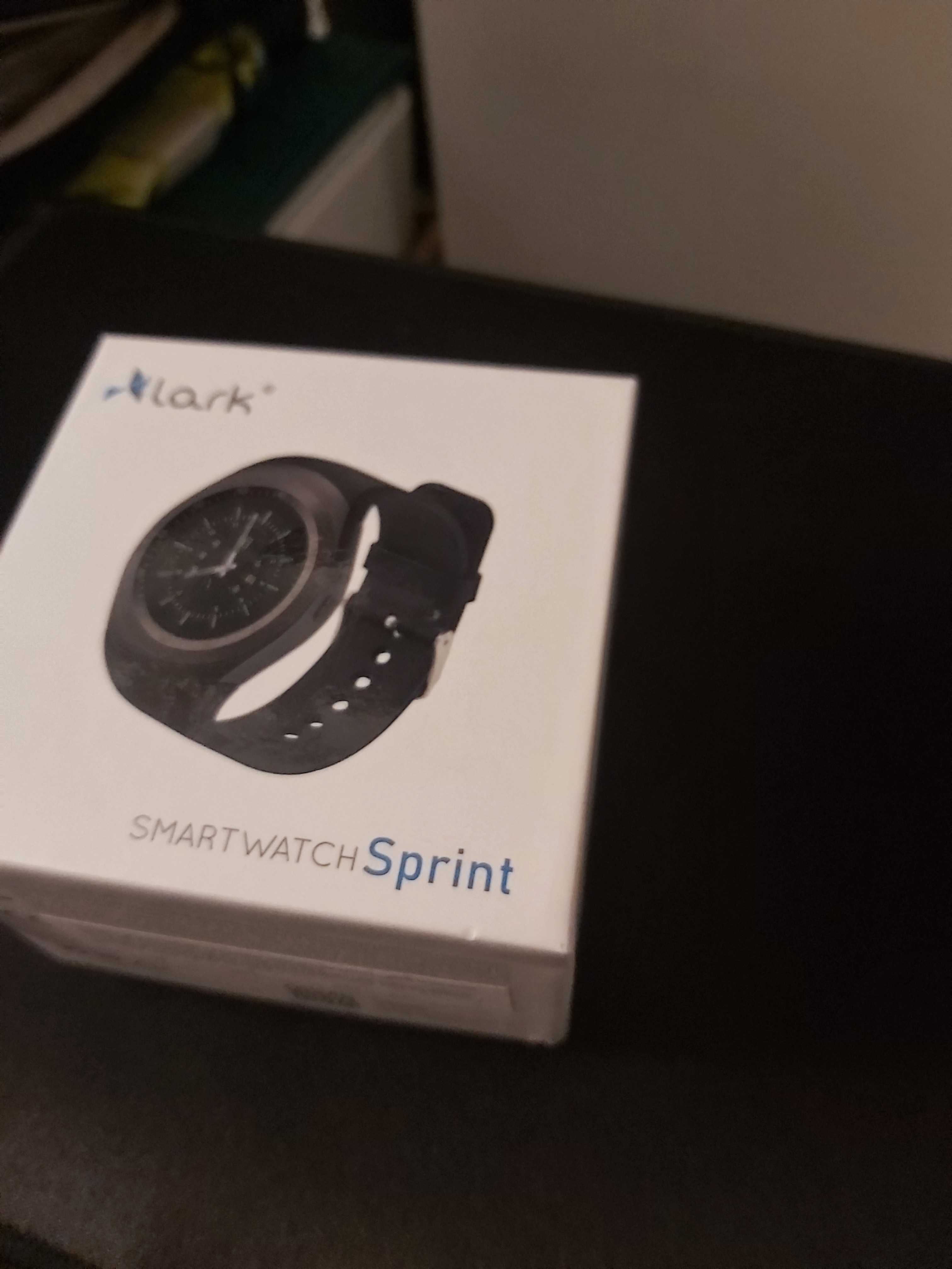 Smartwatch Lark SPRINT czarno-szary fajny na prezent itp