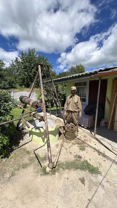 Копання криниць, поглиблення криниць, чистка криниць, криниці під КЛЮЧ