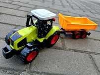 Zestaw Traktor przyczepka maszyna rolnicza nowy