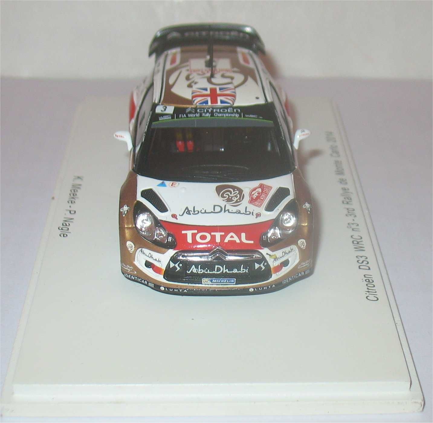 Spark - Citroën DS3 WRC - 3° Rally de Monte Carlo 2014 - Kris Meeke