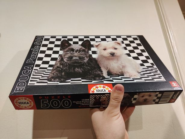 Puzzle de 500 peças com cães / cão