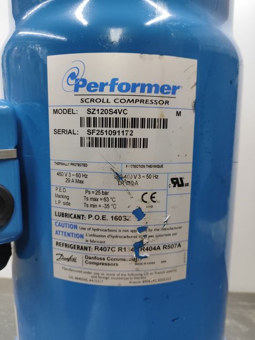 Sprężarka chłodnicza Performer Danfoss