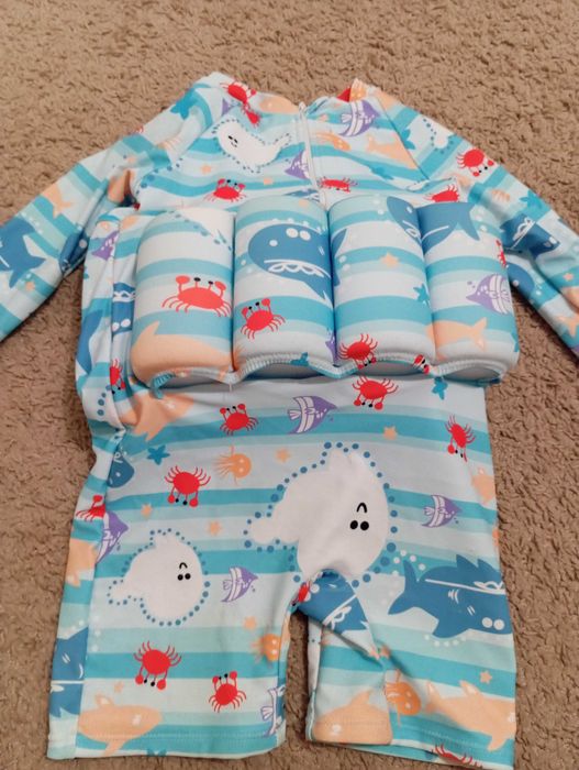 Strój kąpielowy dziecięcy jednoczęściowy, wypornościowy 110