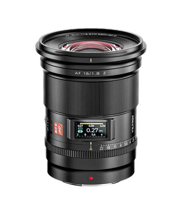 Об'єктив Viltrox 16mm f1.8  Nikon Z-Mount Sony FE-Mount