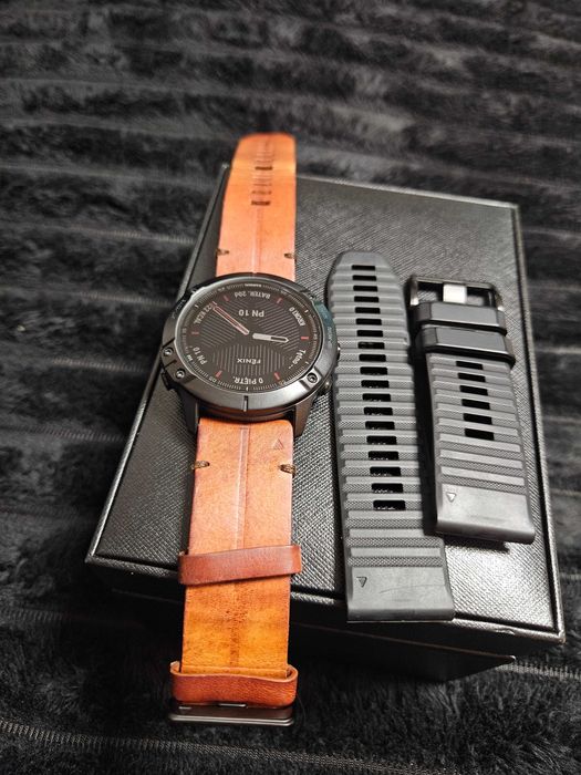 Garmin Fenix 6x Sapphire Black DLC. Jak nowy!