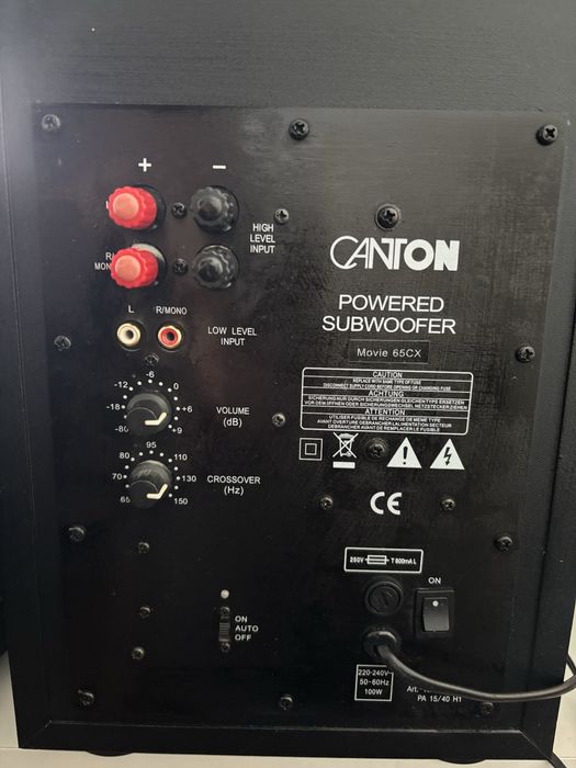 Zestaw 5.1 Canton Movie 65CX - mało używany
