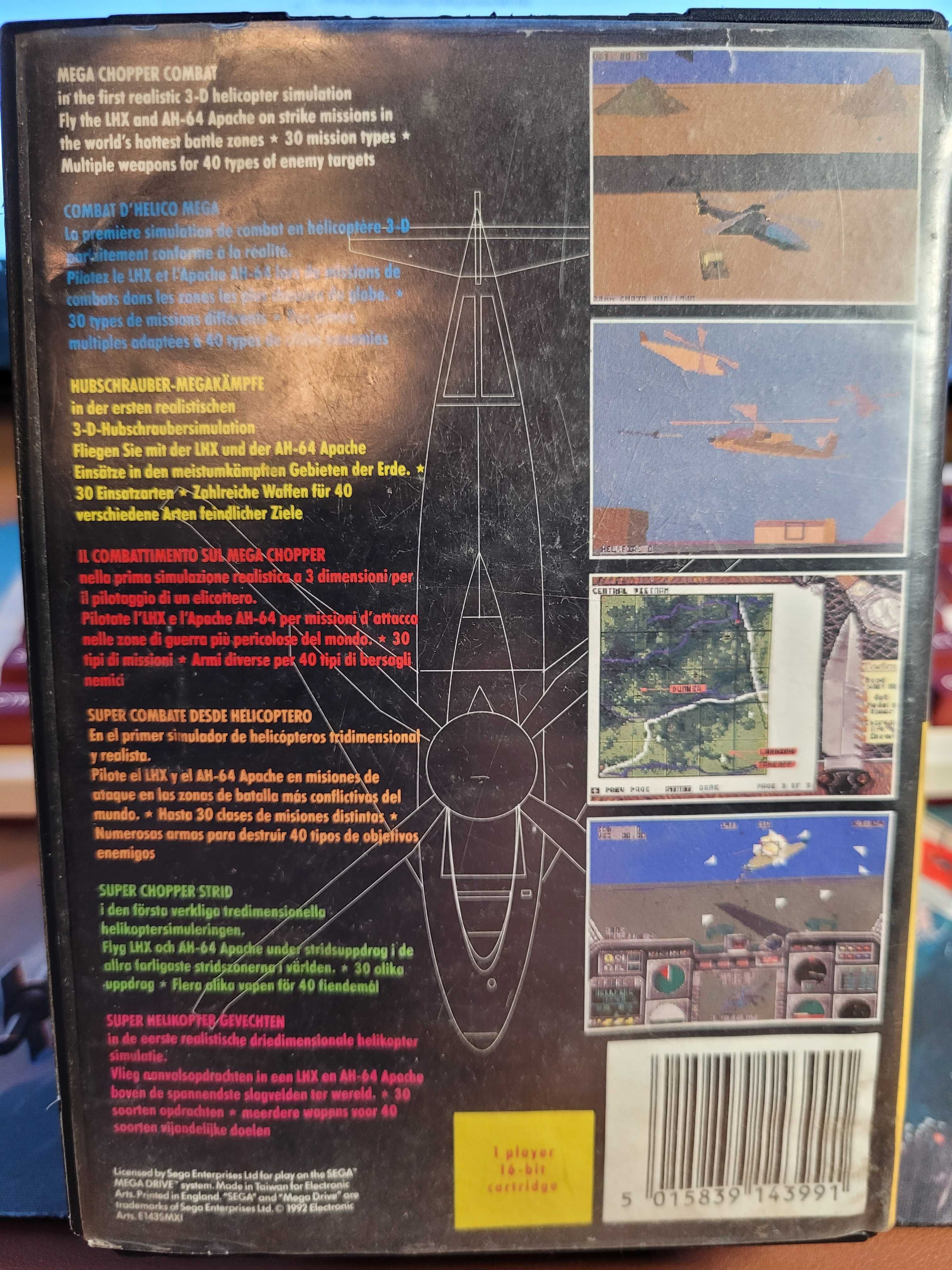 LHX Attack Chopper [Sega Mega Drive]