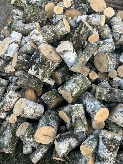 SOSNA CIĘTA Drewno opałowe kominkowe brzoza sosna cieta