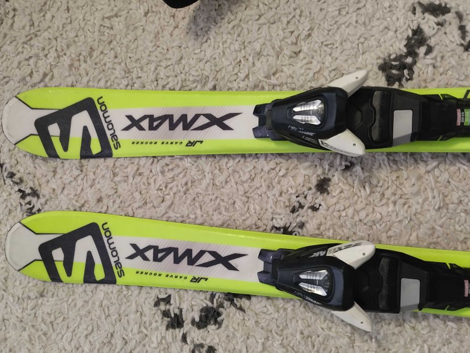 narty Salomon jr 90 xmax + buty 18,5 cm