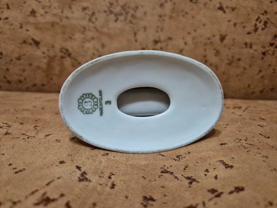 Kolekcjonerski serwetnik Piwa Tyskie 1929 - porcelana Bogucice