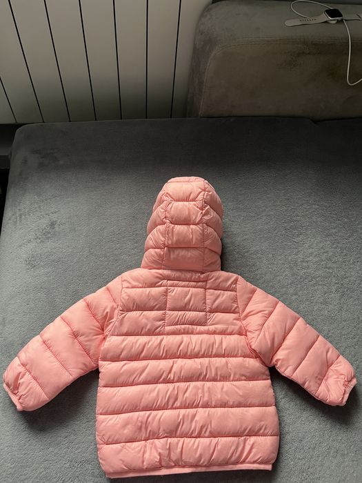 Różowa kurtka niemowlęca pikowana Smyk r.74