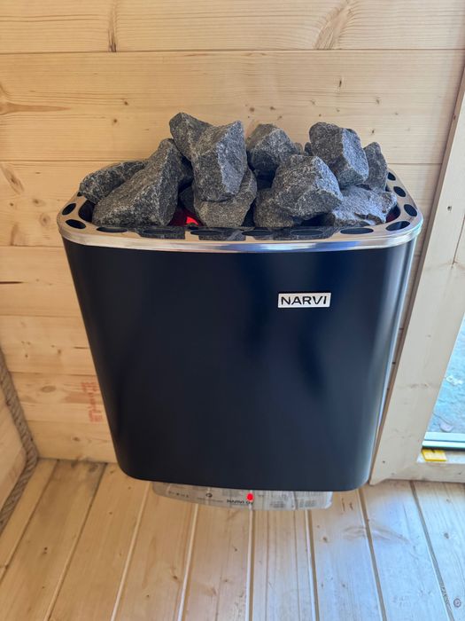 Sauna Ogrodowa 2-6 os Piec Narvi Wysoka Jakość nie jak beczka