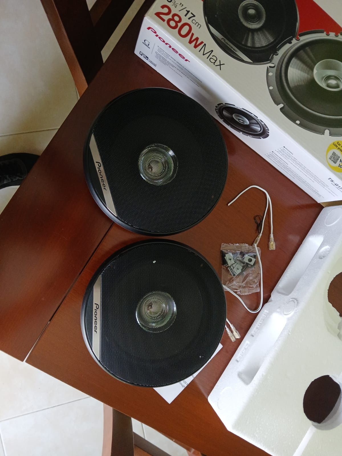Colunas Pioneer 17cm