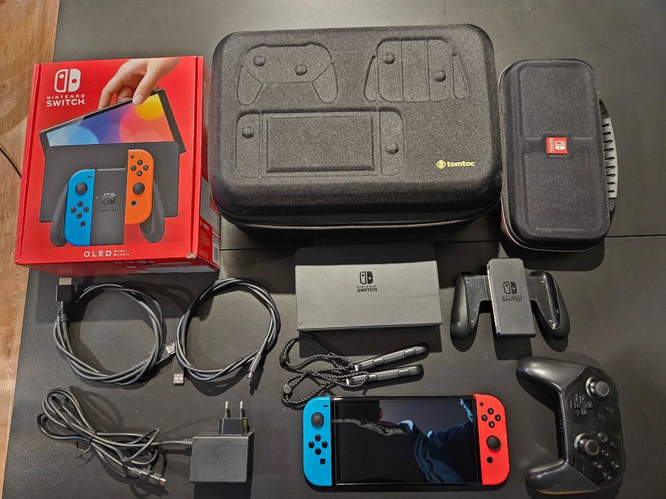 Nintendo Switch OLED bogaty zestaw