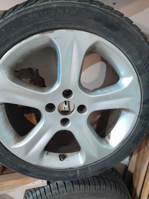 Peugeot 3008 Koła komplet alufelgi 18"+czujniki ciśnienia