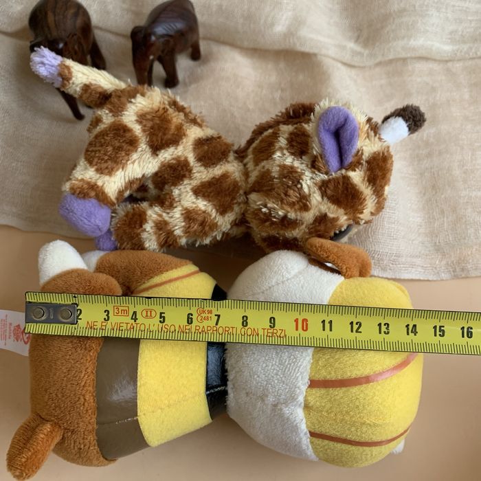 Мягкие игрушки TY щенячий патруль Rubble и жираф