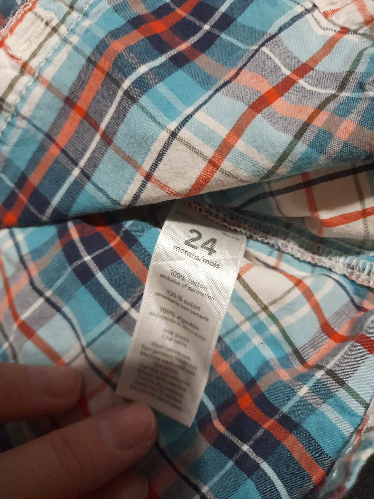 Koszula elegancka na 2 lata