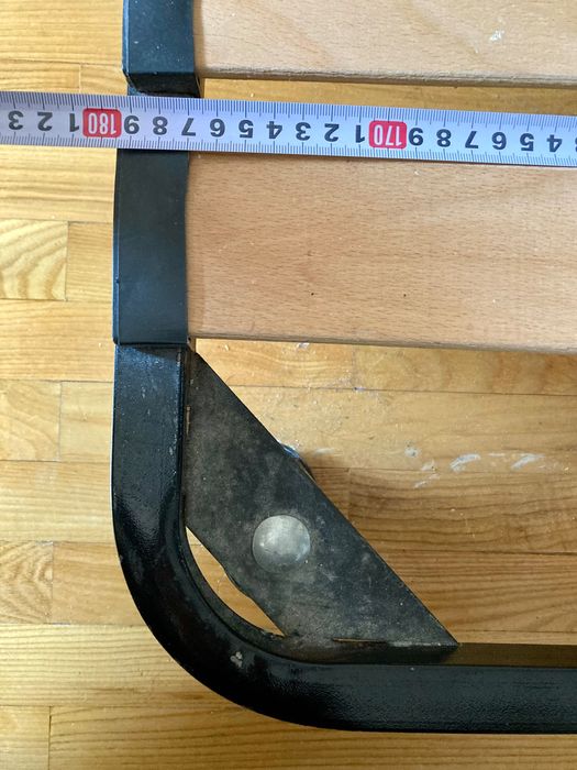 Ліжко двоспальне 200 х 180 см, ортопедичний каркас на букових ламелях