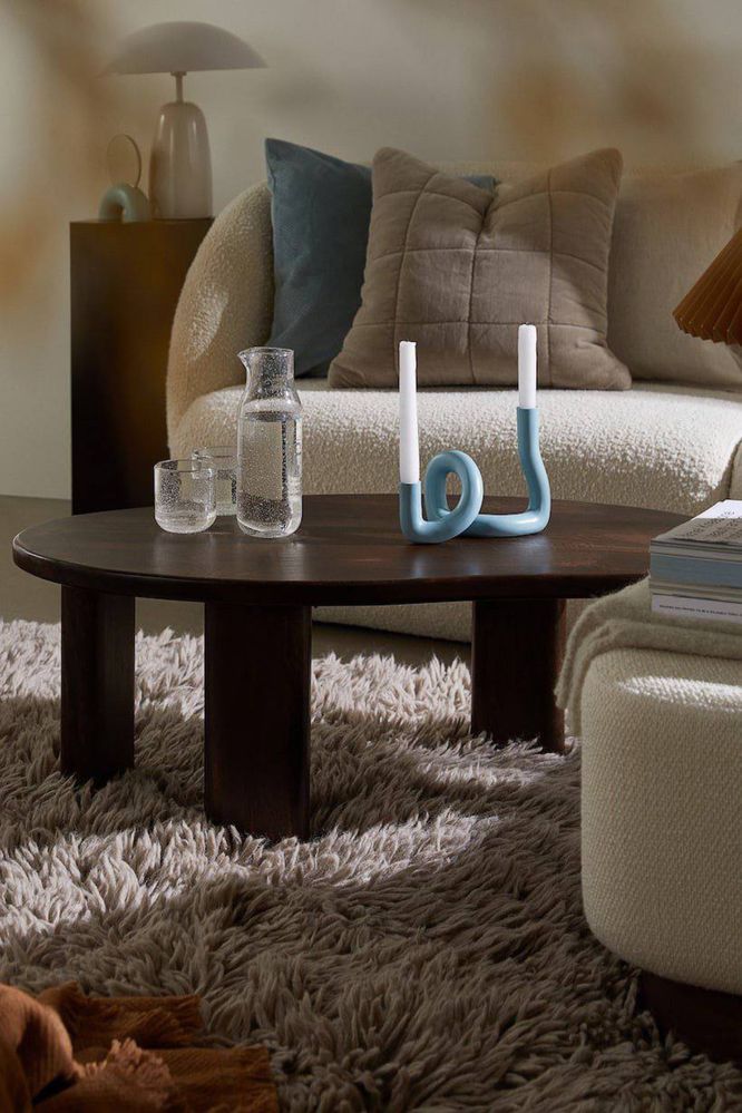 Столик журнальний з дерева манго H&M home