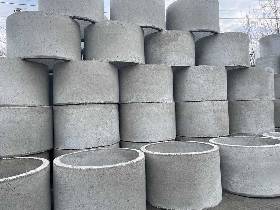 Залізо-бетонні кільця (формові: КС-12-9). Козин. Доставка&Монтаж