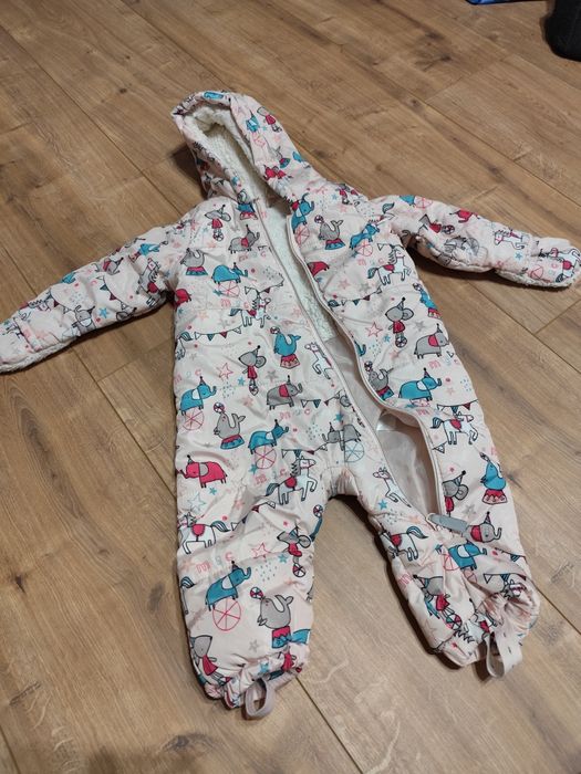 Zimowy kombinezon niemowlęcy 80