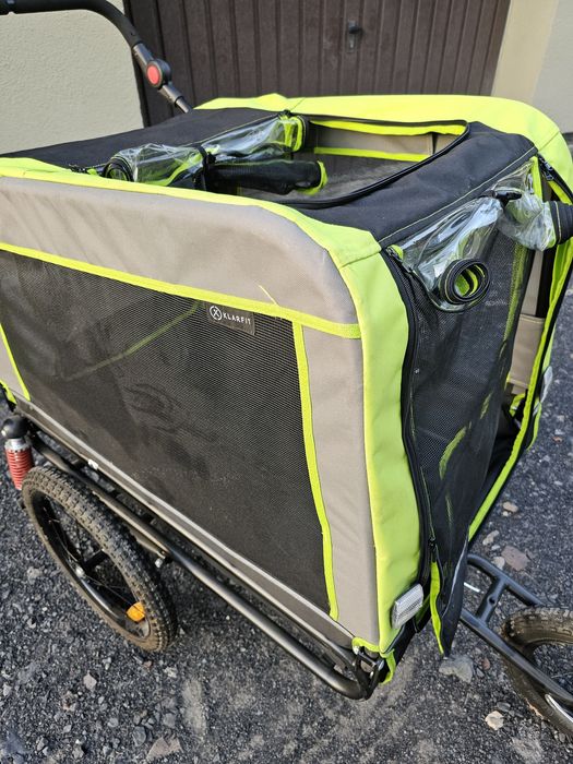 Przyczepka rowerowa klarfit nieużywana