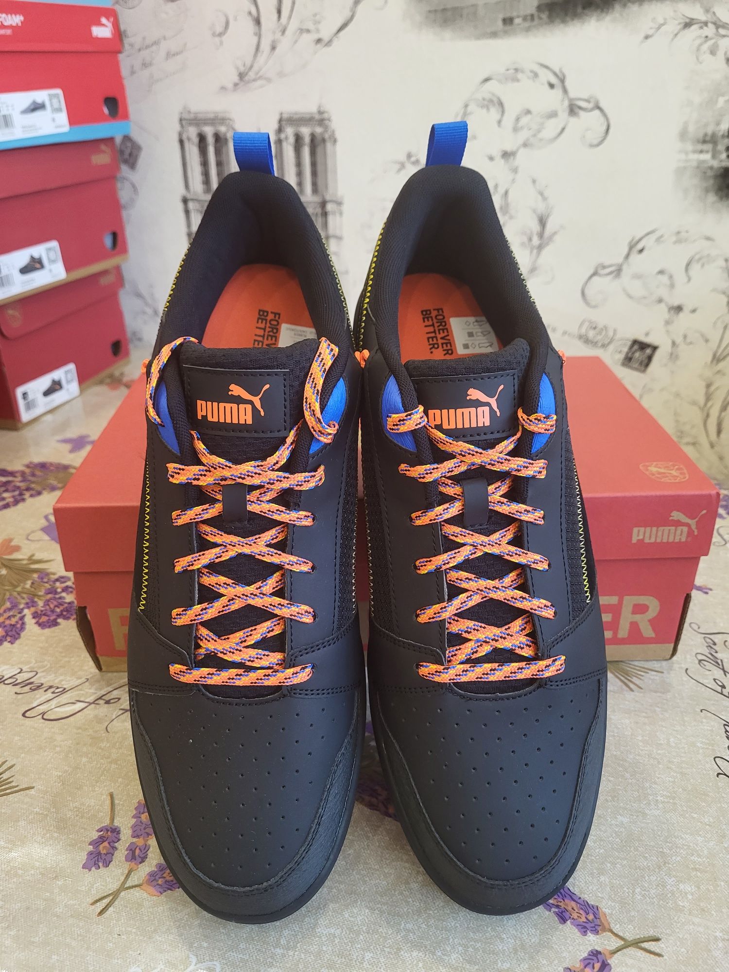 PUMA Rebound v6 Low Open Road Men's Sneakers Розмір 48