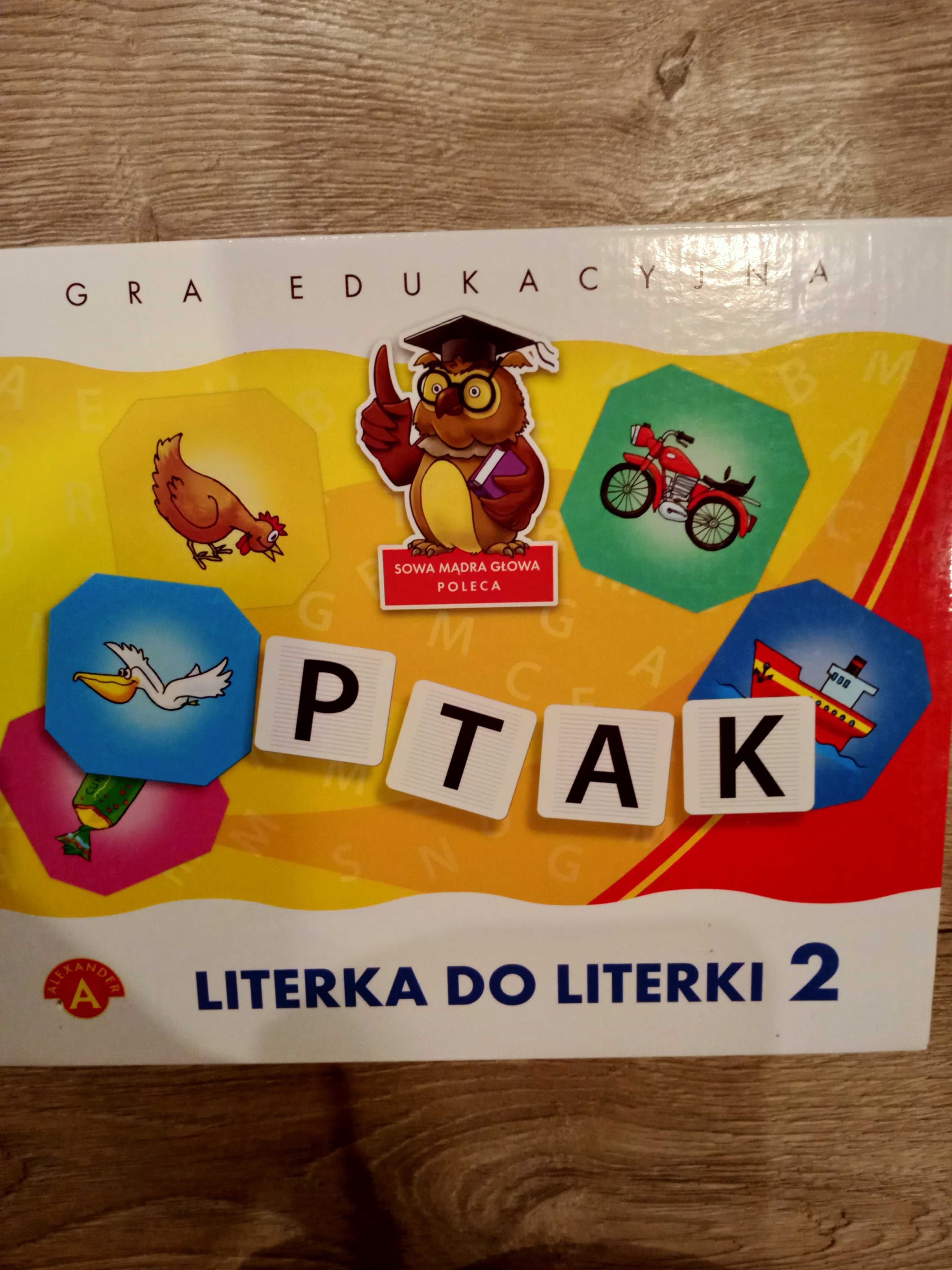 Gra edukacyjna Literka do literki 2. wiek 5+