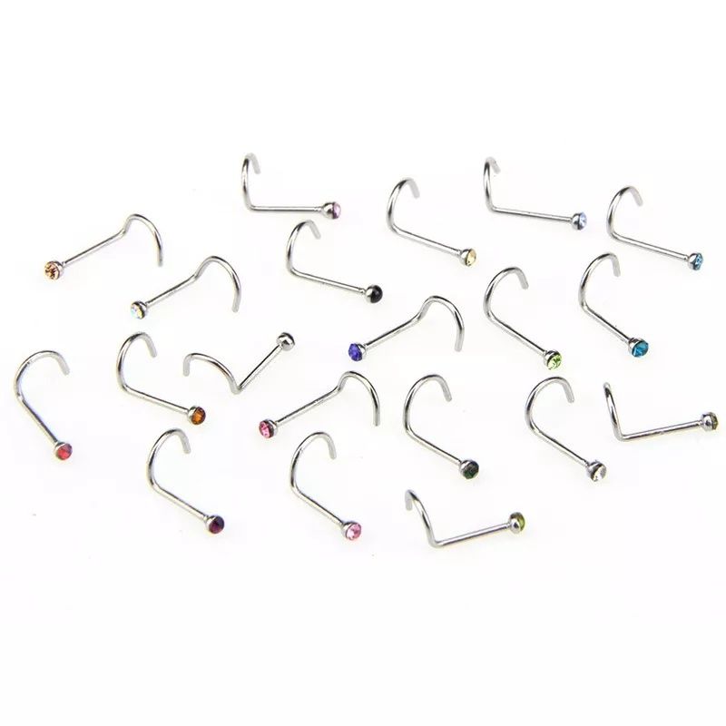 10 piercings para o nariz