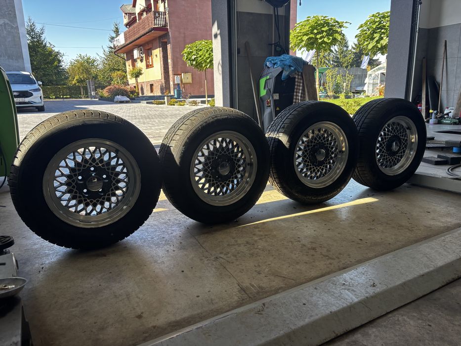 Koła zimowe 5x112 MELBER Mercedes Audi 225/60r15 hankook