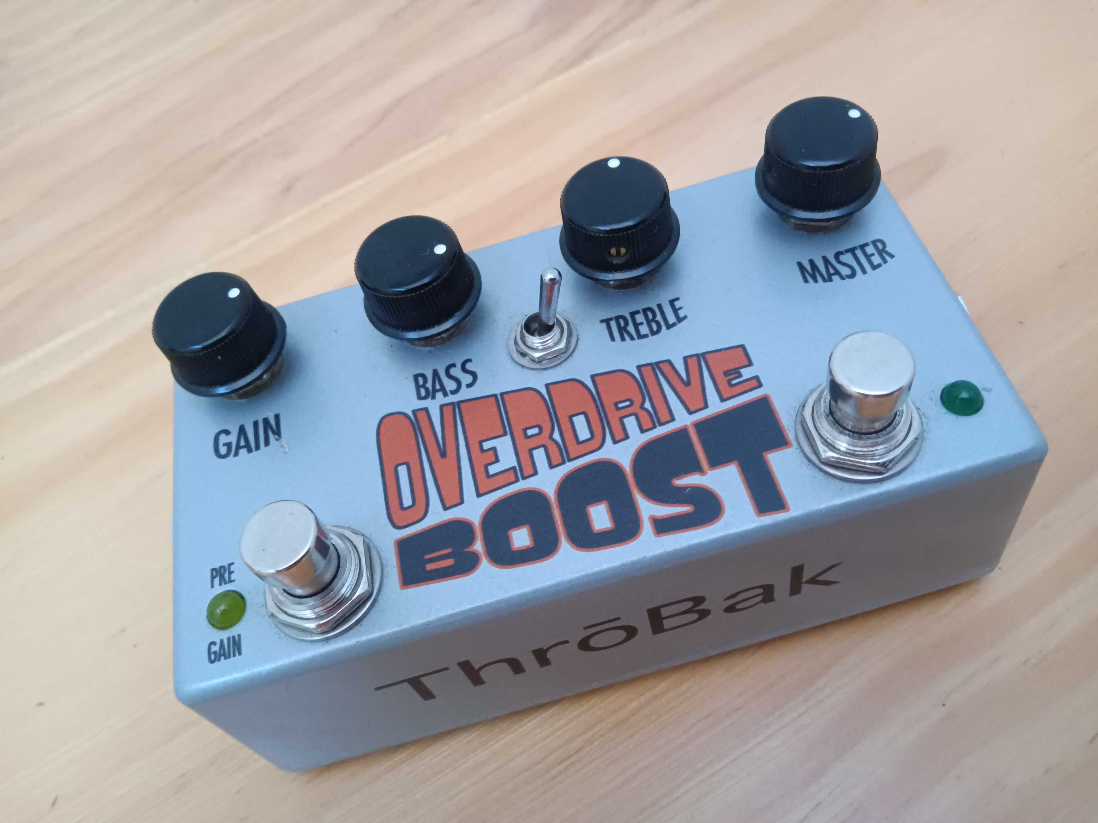 Pedal Throbak -  overdrive/boost