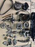 Yamaha x-max 125 10r karter tłok cylinder wał stator sonda pompa