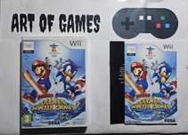 Mario & Sonic At The Olympic Winter Games Nintendo Wii Komplet 3xA