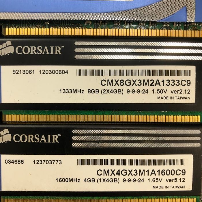 Оперативная память 4Gb DDR3 Брендовые 1600Мгц PC3-12800 радиатор бу