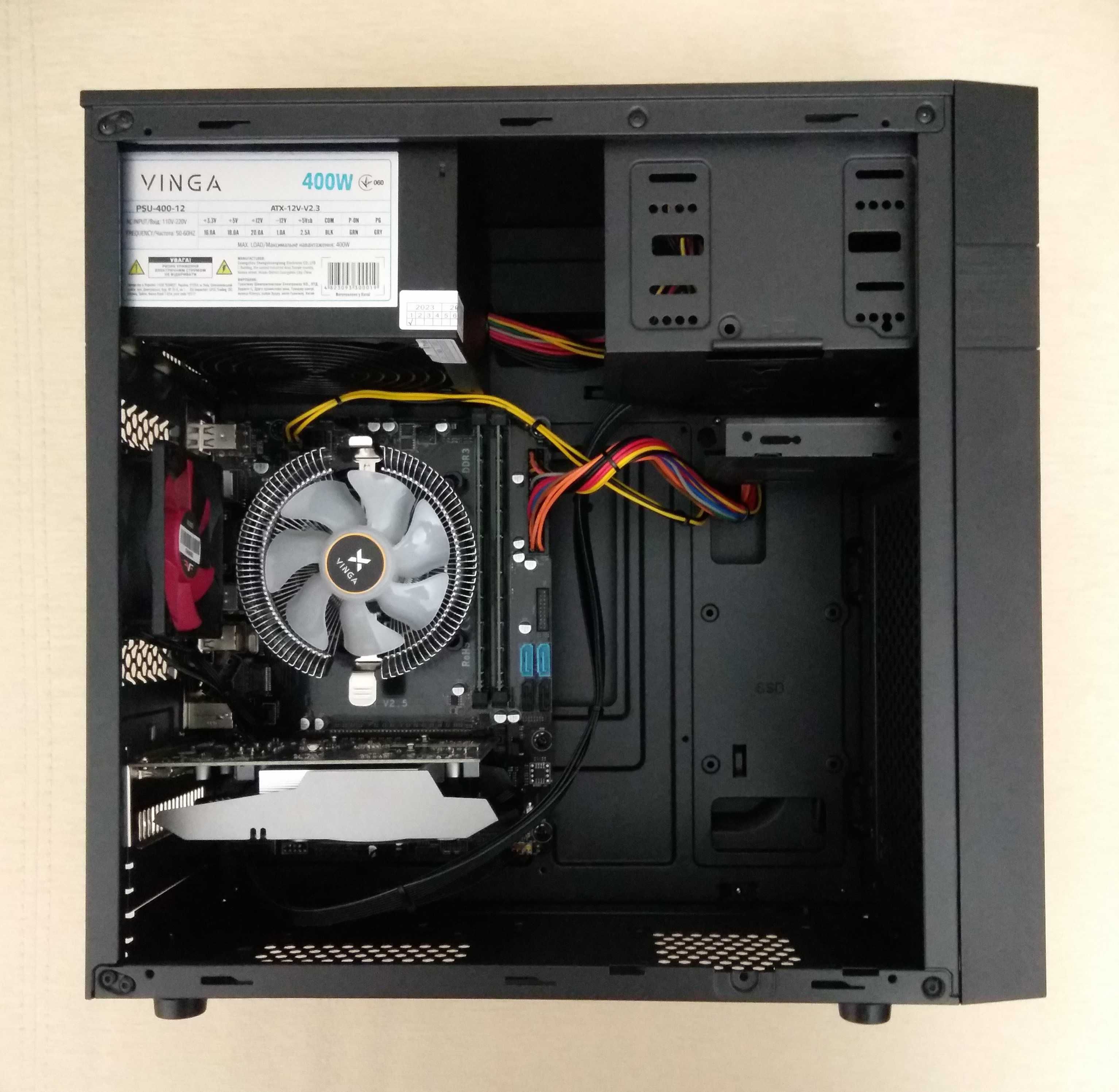 Ігровий ПК Core i5 4590S 3,7GHz, RX550 4Gb, 16Gb RAM, 256Gb NVME SSD