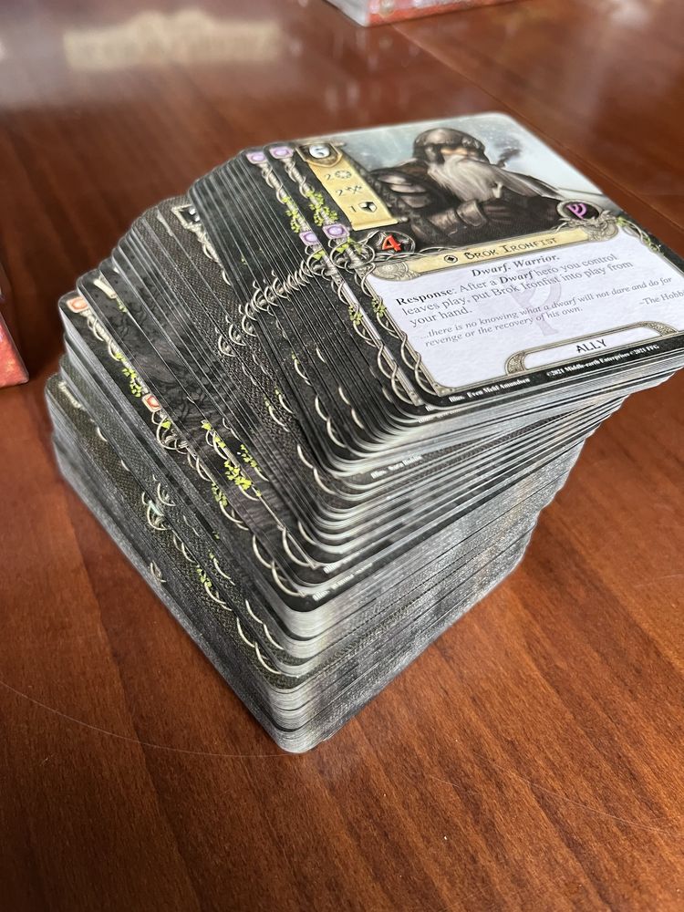 Lord of the Rings The Card Game LCG Revised Core Set + insert HDF